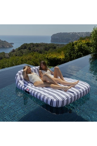 Bóia para piscina insuflável - 135 x 175 x 55 cm - 180 kg