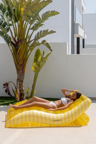 Colchão de piscina insuflável - 114 x 180 x 70 cm