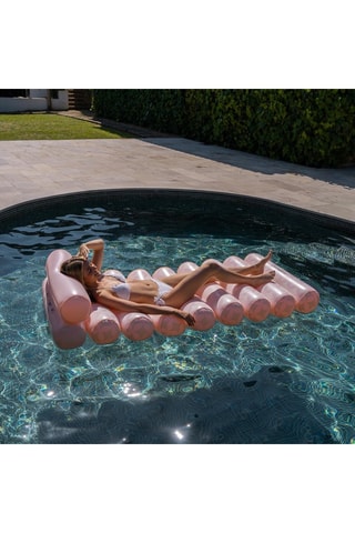 Bóia para piscina insuflável - 94 x 180 x 37 cm - 110 kg