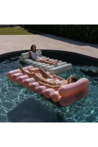 Bóia para piscina insuflável - 94 x 180 x 37 cm - 110 kg