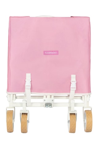 Carrinho dobrável - 82,5 x 50 x 91 cm - Rosa