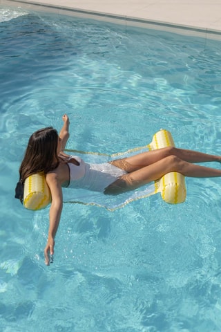 Bóia insuflável para piscina - 73 x 115 x 16,5 cm