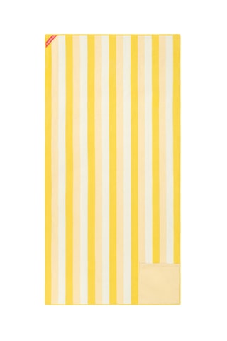 Toalha de praia - 90 x 1 x 180 cm - Amarelo