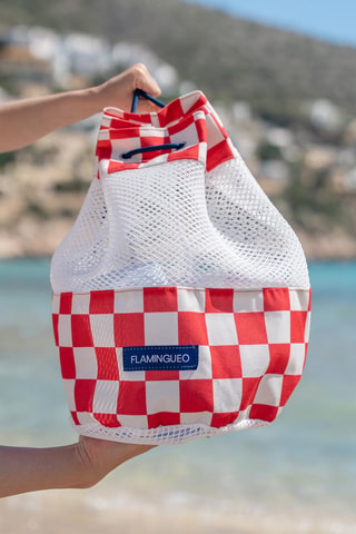 Mochila de praia - Vermelho - Vermelho