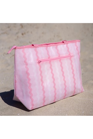 Mala shopper de praia isotérmica - Rosa - Rosa