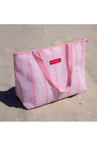 Mala shopper de praia isotérmica - Rosa - Rosa