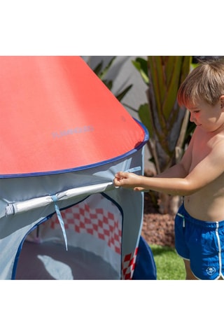 Tenda para criança - Azul e vermelho