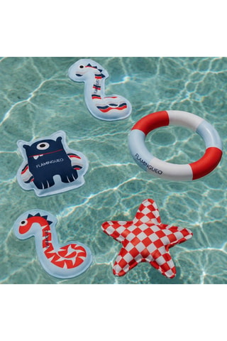 Brinquedos de mergulho para piscina ou banheira - 4 peças