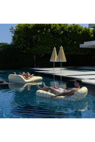 Bóia para piscina insuflável - 80 x 175 x 52 cm - 100 kg