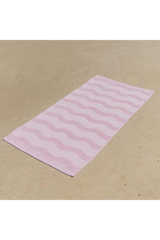 Toalha de praia - 180 x 90 cm - Rosa
