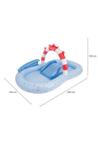 Centro de jogos aquáticos para crianças - 245 x 140 x 100 cm
