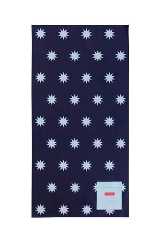 Toalha de praia - Azul - 75 x 150 cm - Azul