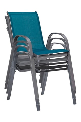 4 chaises de jardin - 51,5 x 68 x 84 cm