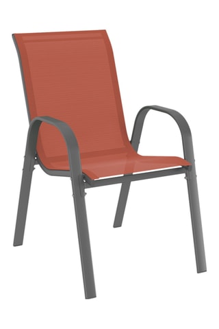 6 chaises de jardin empilables - 51,5 x 84 x 68 cm