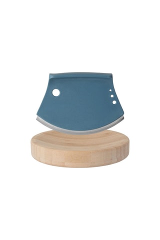 Coupe herbes - Acier inoxydable et bambou