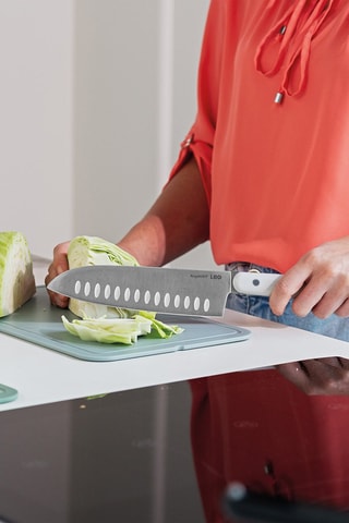 Couteau Santoku en acier inoxydable Spirit - 17,5 cm