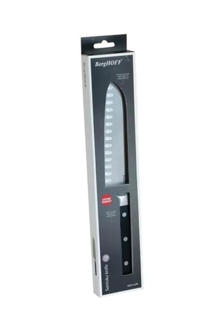 Couteau Santoku en acier inoxydable Gene - 18 cm