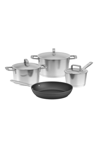 Batterie de cuisine en acier inoxydable Meta - 7 pièces