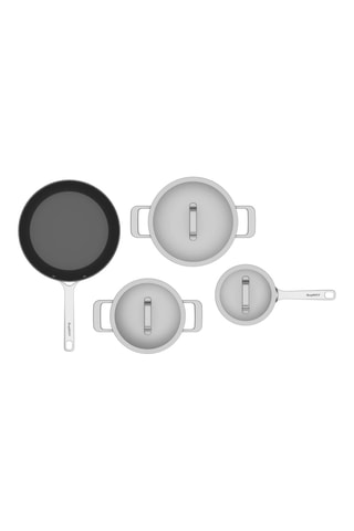 Batterie de cuisine en acier inoxydable Meta - 7 pièces