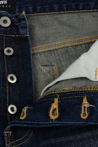 Vaquero regular fit ED-80 63 - Azul marino
