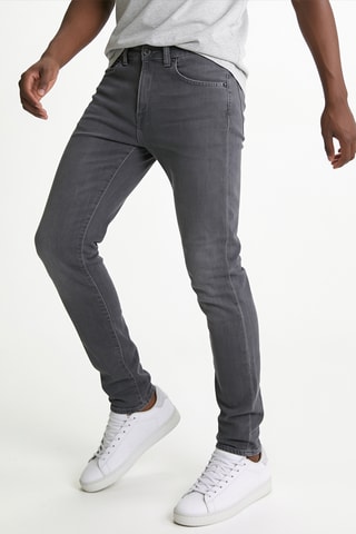Vaquero slim fit - Gris oscuro