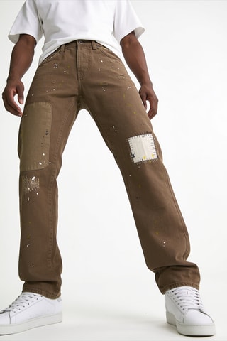 Vaquero slim fit - Caqui