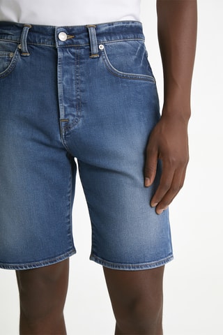 Short vaquero - Azul