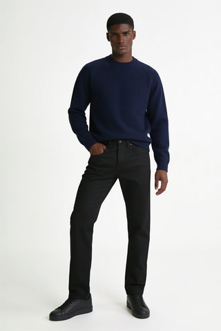 Pantalón tapered ED-55 - Negro