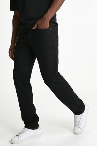 Vaquero regular fit - Negro