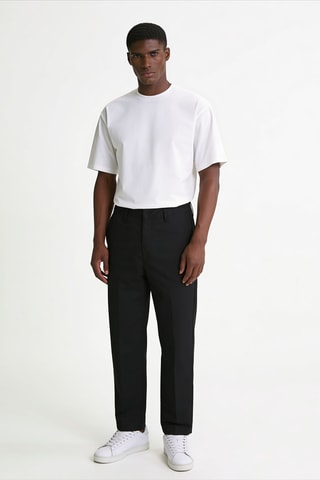 Pantalón chino regular fit - Negro