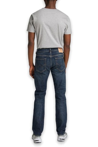 Vaquero slim fit ED-80 - Azul marino