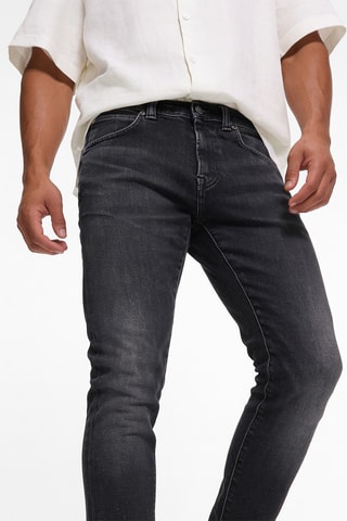 Vaquero slim fit - Negro