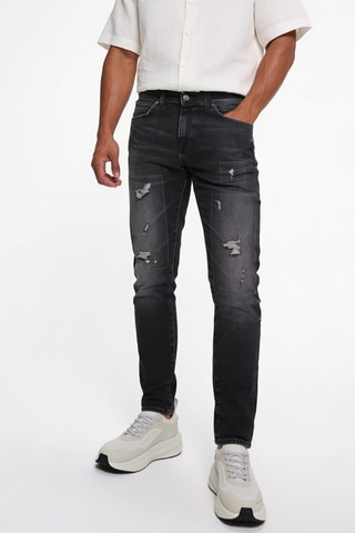 Vaquero regular fit - Negro