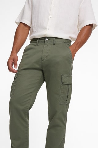 Pantalón regular fit - Caqui