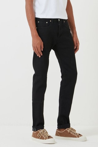 Vaquero slim fit Kaihara - Negro
