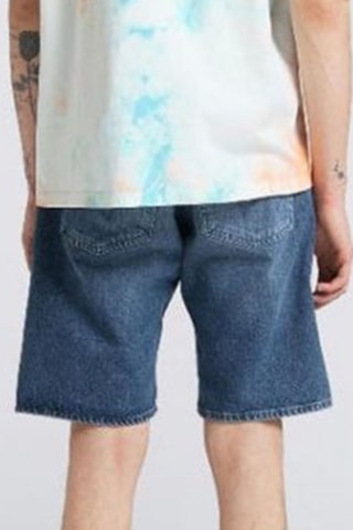 Short vaquero regular fit ED-55 - Azul grisáceo
