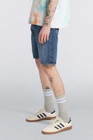 Short vaquero regular fit ED-55 - Azul grisáceo