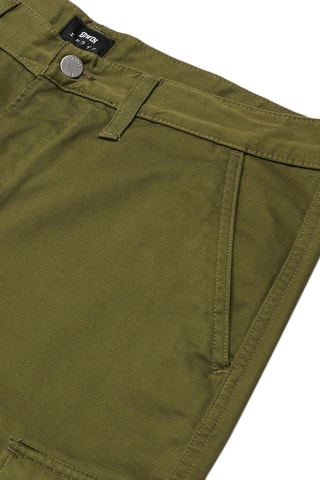 Pantalón cargo - Verde oscuro