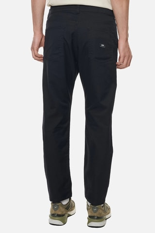 Pantalón regular fit - Negro