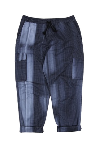 Pantalón cargo tie-dye - Azul marino