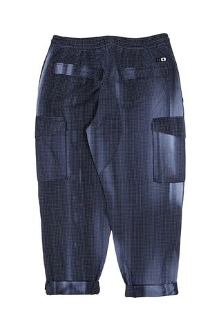 Pantalón cargo tie-dye - Azul marino