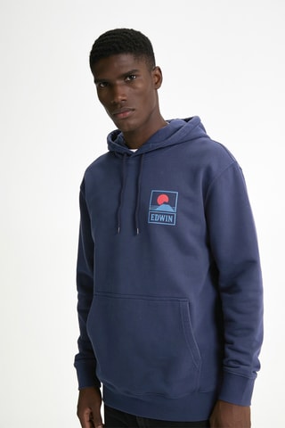 Sudadera con capucha - Azul