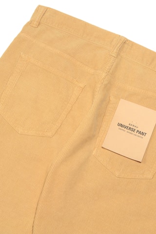 Pantalón regular fit de pana Corduroy Woodrow - Mostaza