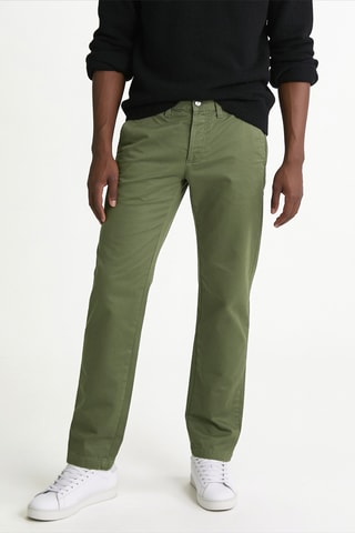 Pantalón chino regular fit - Caqui