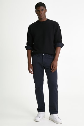 Pantalón chino regular fit - Blanco