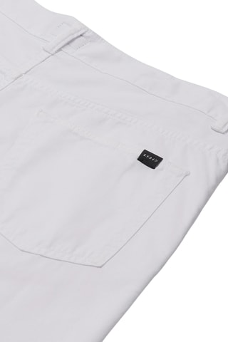 Pantalón regular fit de tiro alto Universe - Blanco