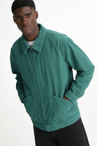 Chaqueta - Verde oscuro