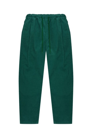 Pantalón slim fit de pana - Verde