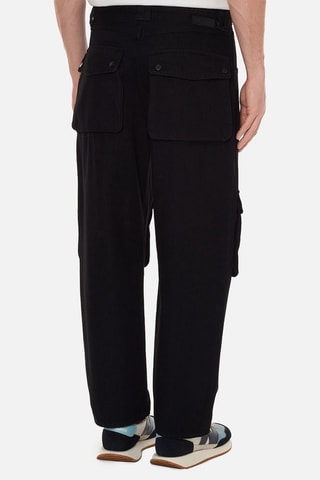 Pantalón regular fit - Negro