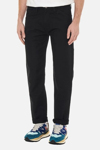 Pantalón regular fit - Negro